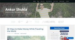 Desktop Screenshot of ankurshukla.com